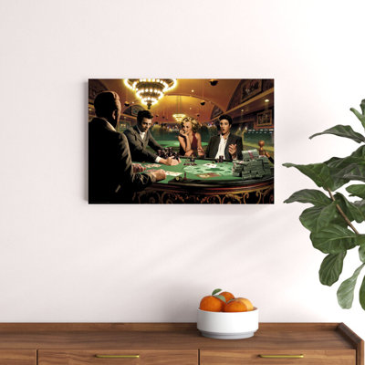 «Royal Flush» par Chris Consani - impression sur toile tendue