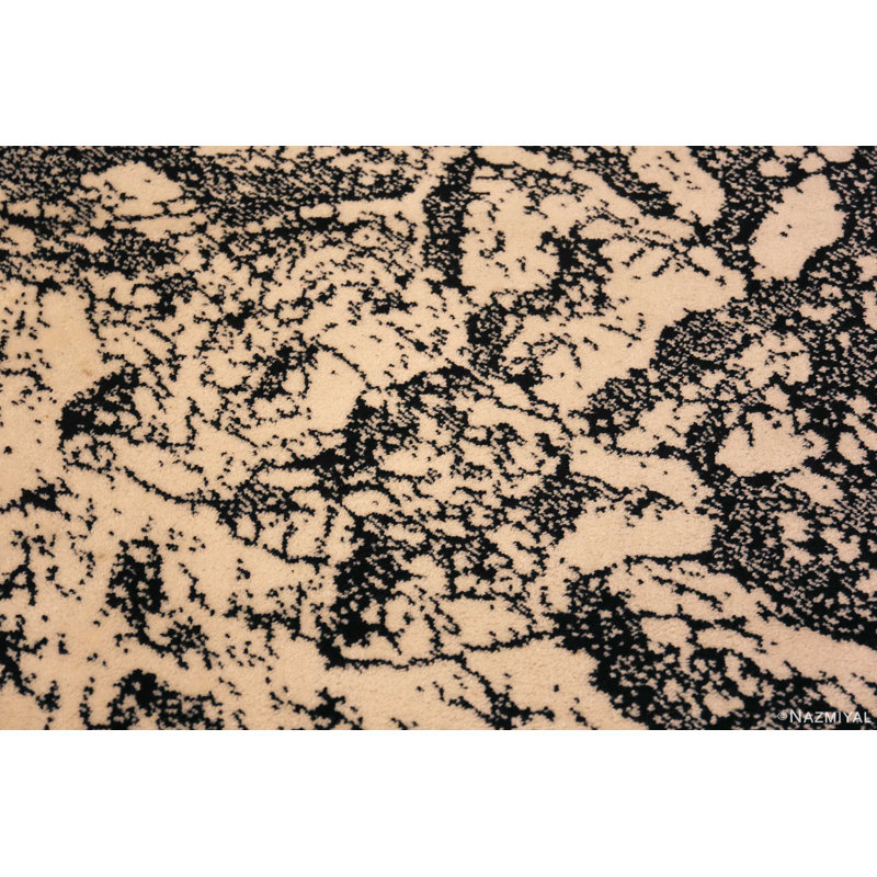 Vintage Scandinavian Ege Art Rug Named Hurricane