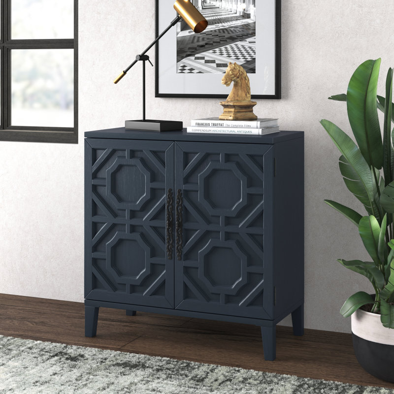 Agosto Accent Cabinet, Blue