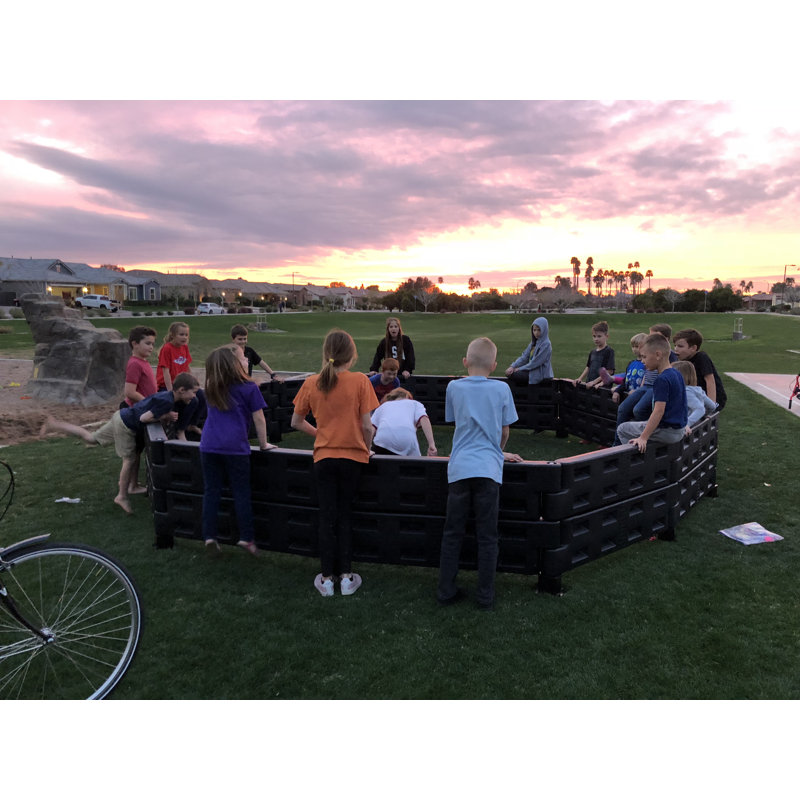 GaGa Ball Pit, 28" H x 180" W x 180" D