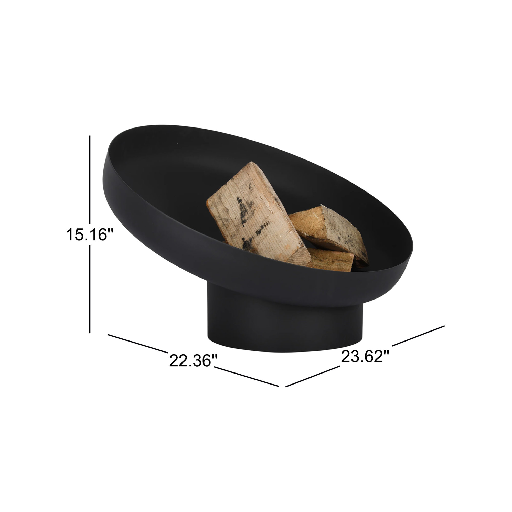 Humes Oval Fire Pit
