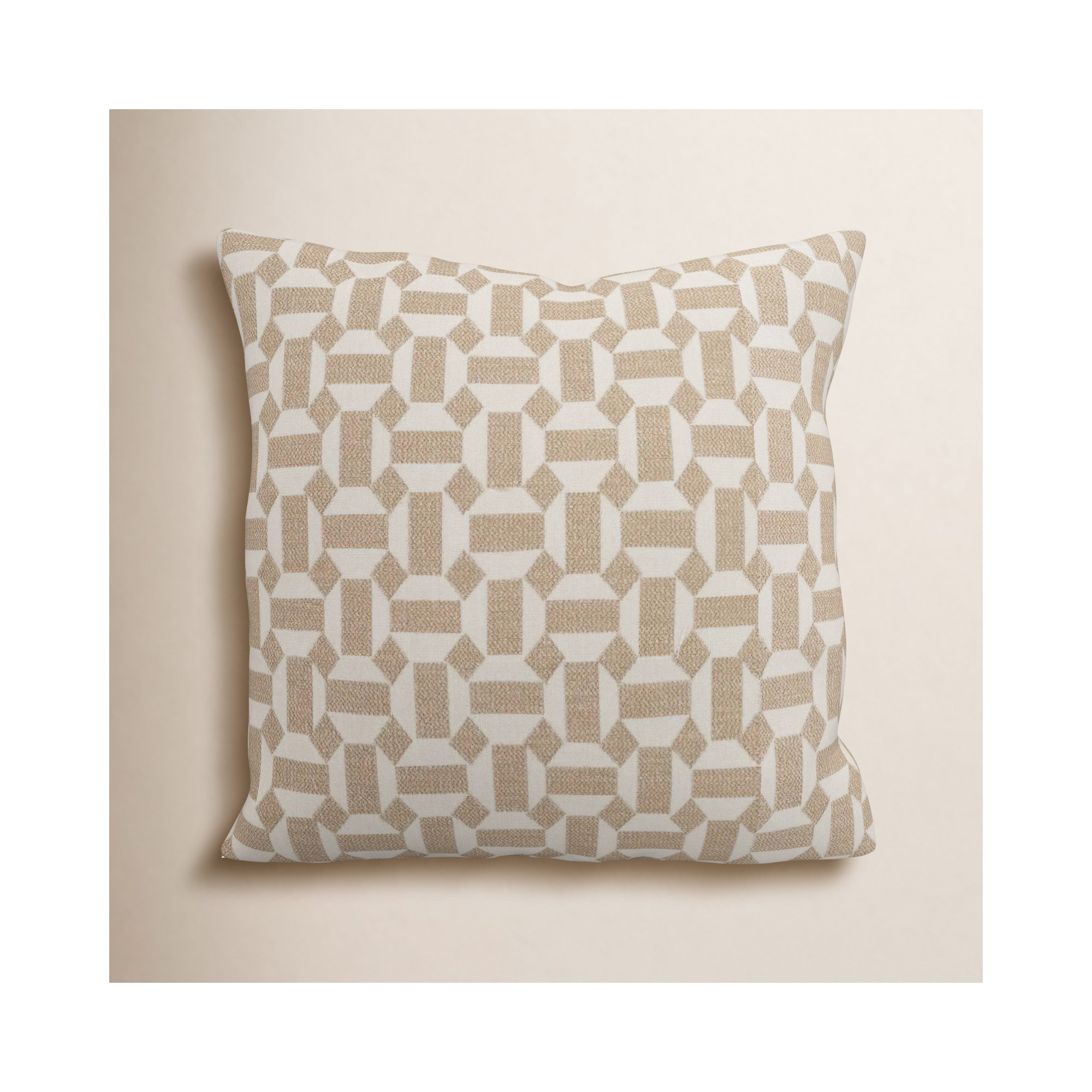 Gabi Indoor/Outdoor Throw Pillow, Assemble Sand, 16 x 16 x 3