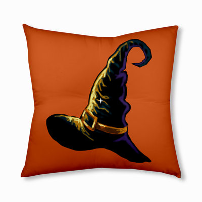 345_Witchcraft Coussin de sol touffeté Halloween Design
