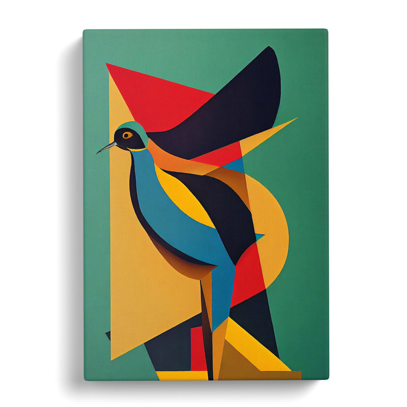 Sloten Swallow Bird Abstract Vol.3 - Wrapped Canvas Print, 50cm H x 35cm W