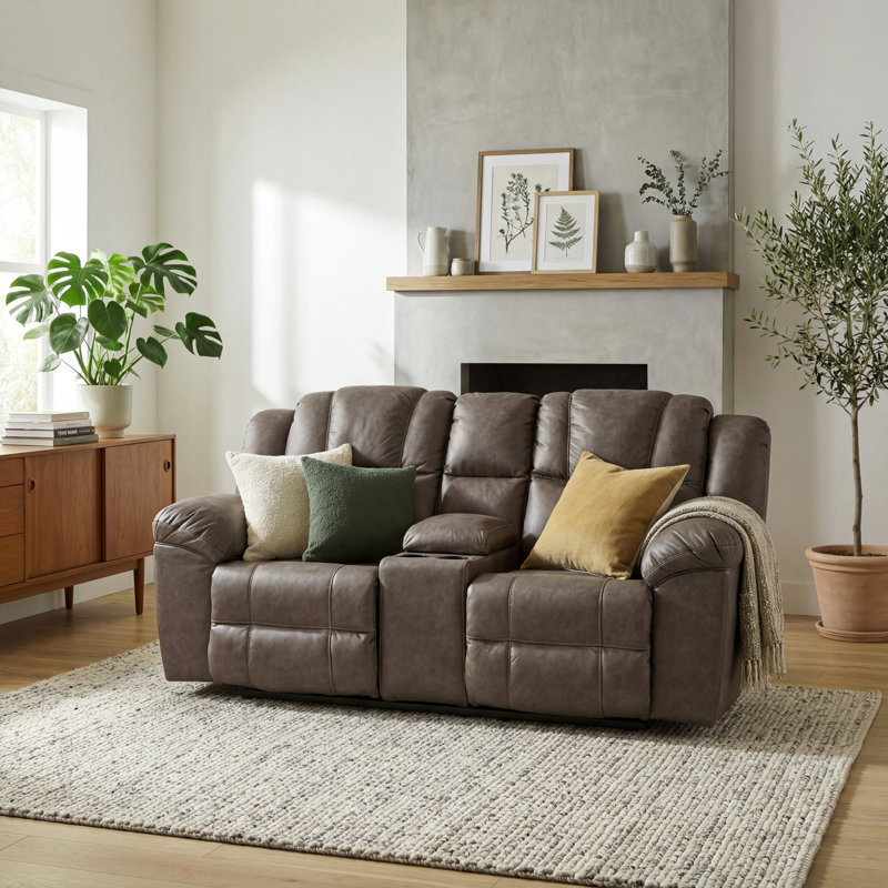 Causeuse inclinable avec console Windsley