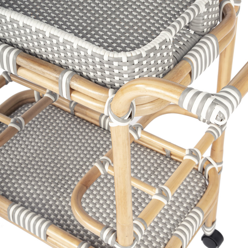 Chariot-bar Domenica, Gris / pois gris