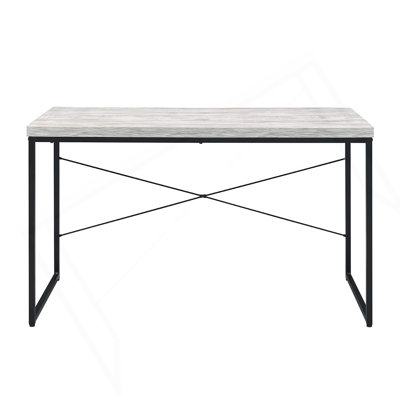 Faux Concrete Top Rectangular Writing Desk by Mr Hua