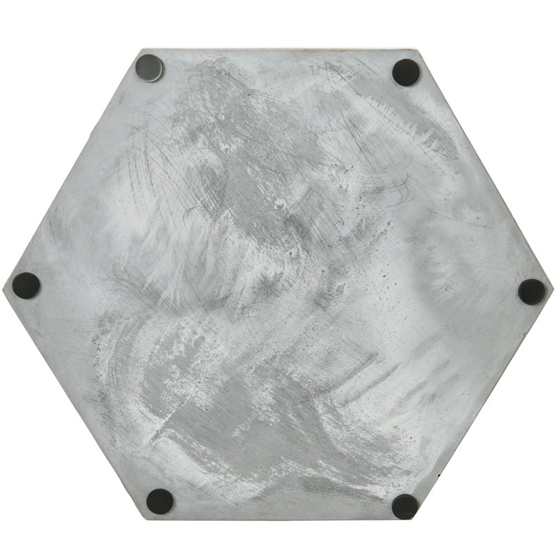Concrete Hexagonal Display Bathroom Accessory Tray