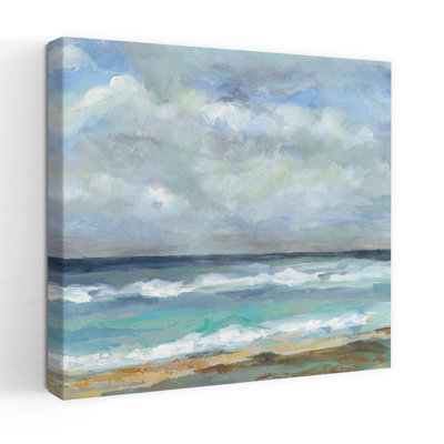 «Coastal Seashore Crop» avec art bleu