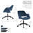 Nyssa Velvet Task Chair-2043251084
