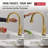 Lenta Touch2O Kitchen Faucet with Touchless Technology-109382282