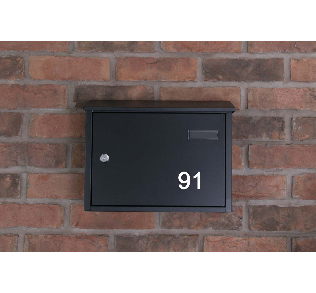 Guse Locking Wall Mounted Letter Box