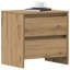 45cm W Manufactured Wood Bedside Table