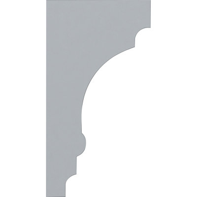 Endurathane Diane Bracket, 4 1/2"W x 6 1/2"D x 12"H, Factory Primed