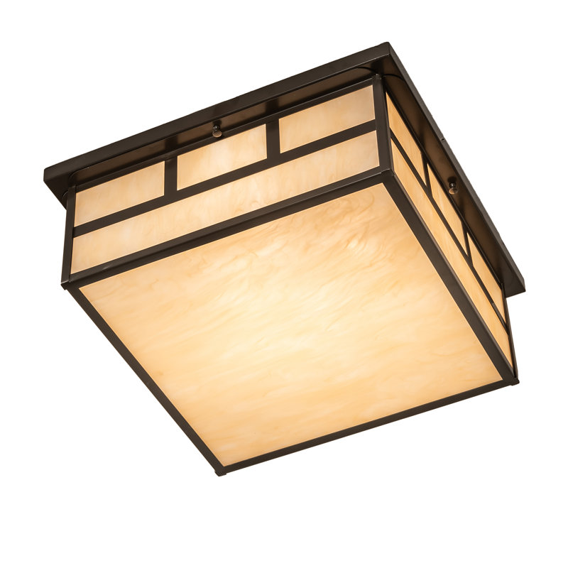 Rustic Lodge 4 - Light Flush Mount