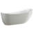 Everlie 71'' x 35'' Freestanding Soaking Acrylic Bathtub 231071-BAT-WH