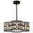4-Light Adjustable Length Drum Chandelier-235157758