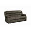 Canapé inclinable manuel et moderne en microfibre Kiandre de 77 po avec ressorts ensachés et structure renforcée durable-1536484085