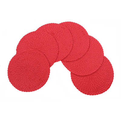Ensemble de 6 napperons antidérapants Daisy