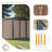 10X8 FT Outdoor Metal Storage Shed with Lockable Doors-109306201-109306200