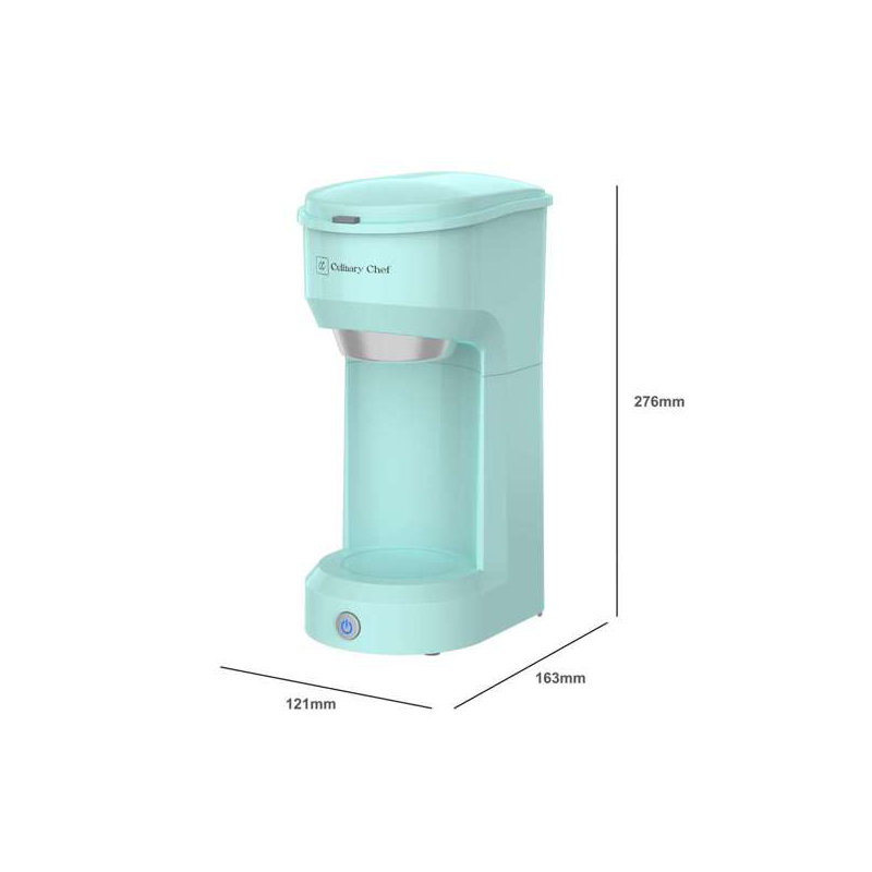 Culinary Chef, Single Cup Coffee Maker, Mint