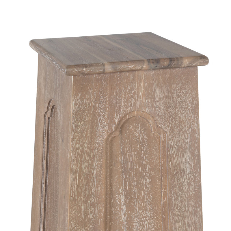 Island Manor Pedestal, Driftwood