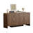 60” Sideboard Curved Cabinet With 4 Doors-55276449