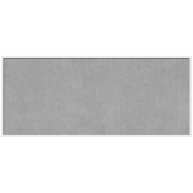 Tableau magnétique encadré blanc incliné - Tableau magnétique, tableau d'organisation, H 21 po x l 49 po