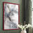 Marble Trance Framed Print - Solid Wood-1056650477-1056650476