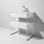 Ensemble de meuble-lavabo simple 30 po Mikiah-967878823