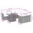 Vidaxl Garden Sofa Set Black
