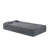 Sleeper Sofa with 2 Pillows (Dark Gray)