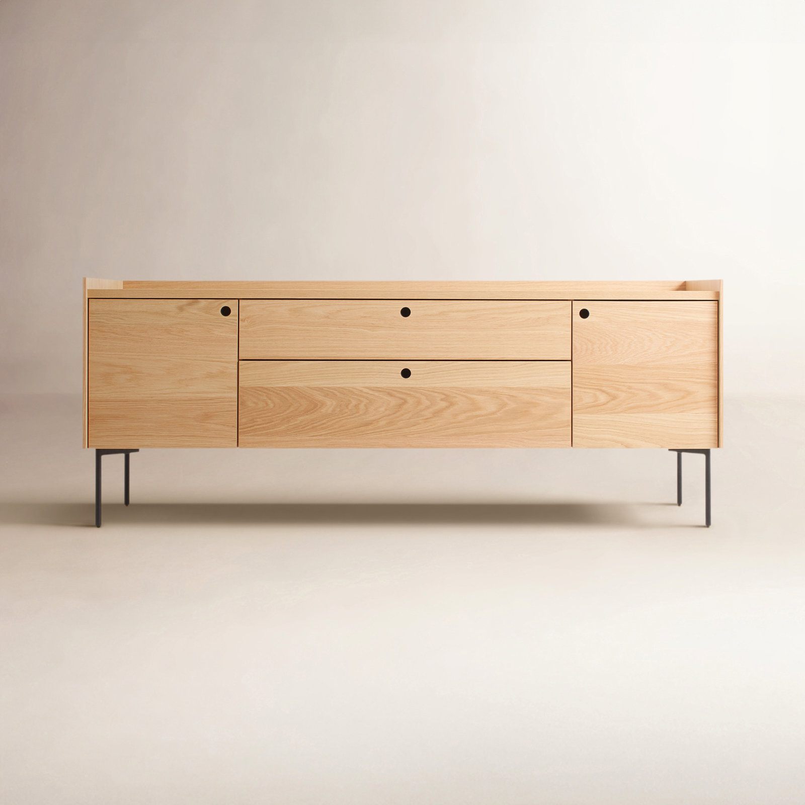 Peek 70'' Sideboard, White Oak