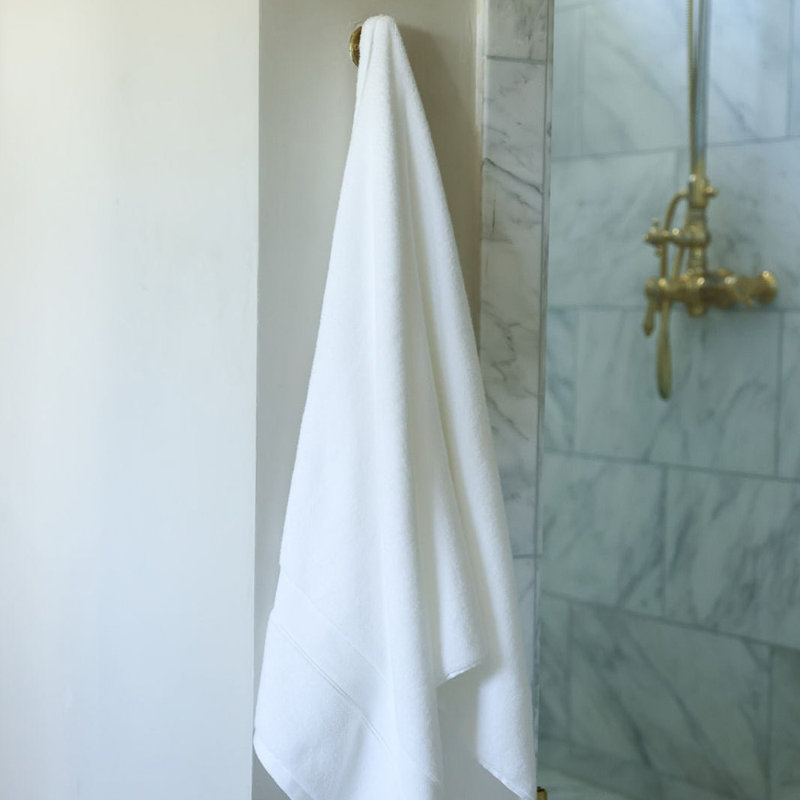Luxe Bath Towels, White