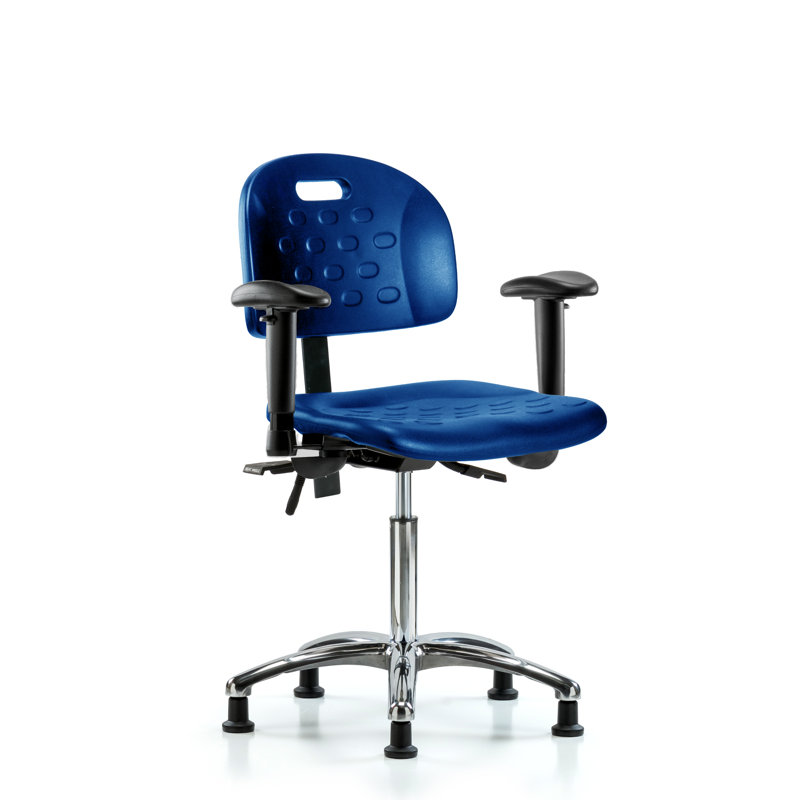 Task Chair, Glides, Adjustable