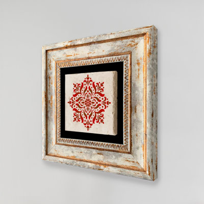 Peinture décorative encadrée