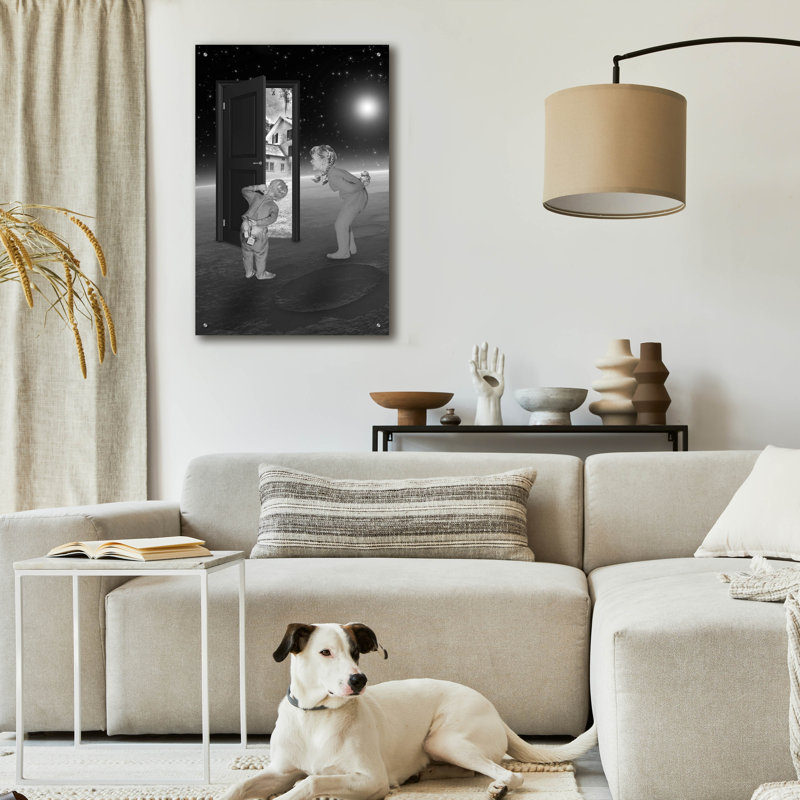 Lark Manor ™ «Child's Play» par Elo Marc, art mural en verre acrylique, ACR-35451, H 36 po x l 24 po x P 0,2 po