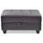 Benton Faux Leather Ottoman-651688145