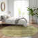 Machine Washable Indoor/Outdoor Xhevrie Green Rug