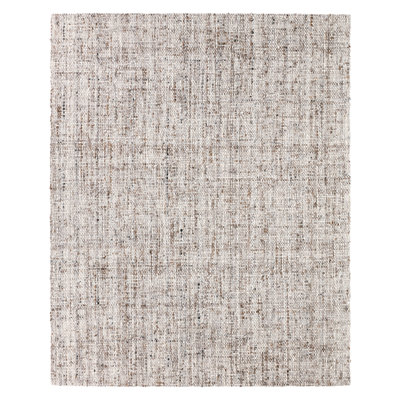 Tapis brun clair uni tissé à la main Cambridge Season CMB06 (9 pi x 12 pi)