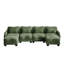 Canapé surdimensionné en U en chenille avec 4 coussins de taille exquise, canapé 4 places avec 2 repose-pieds mobiles-1062071938