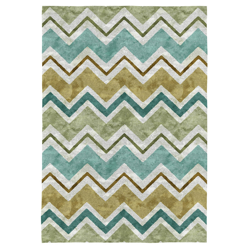 Adlingt Chevron Area Rug, Rectangle 160 x 230cm