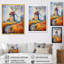 Fauvist Windmill Meadows II - Wind Turbines, art mural-1221073942-1161430330