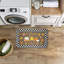 Welcome Fall Gingham Border Printed Anti-Fatigue Floor Mat, design by Taylor Shannon Designs, 30"x18"