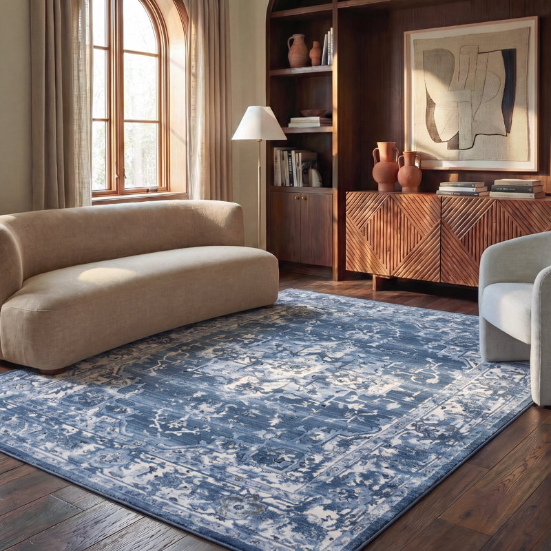 Jase Charleston Performance Oriental Rug, Rectangle 8' x 10'