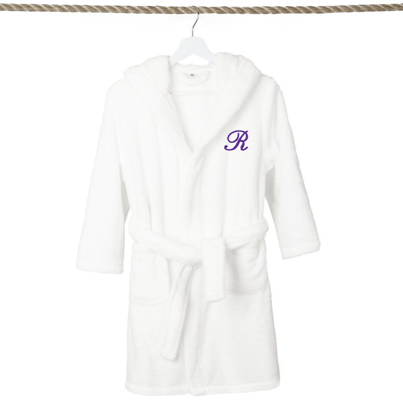 Peignoir à capuche double 100% polyester personnalisé, S, R