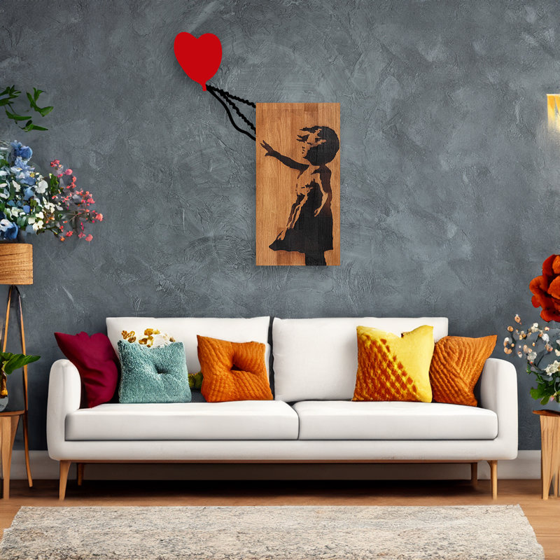 Décoration murale en bois