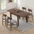 Extendable Solid Wood Dining Set-1602810746-1347369275