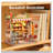 DIY Book Nook Kit 3D Wooden Puzzle Miniature Dollhouse The Greens Grocery Model Building Set For Adults Tiny House Bookshelf Decor Gifts For Family And Friends