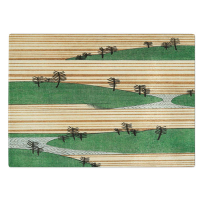Glass Landscape by Watanabe Seitei Chopping Board